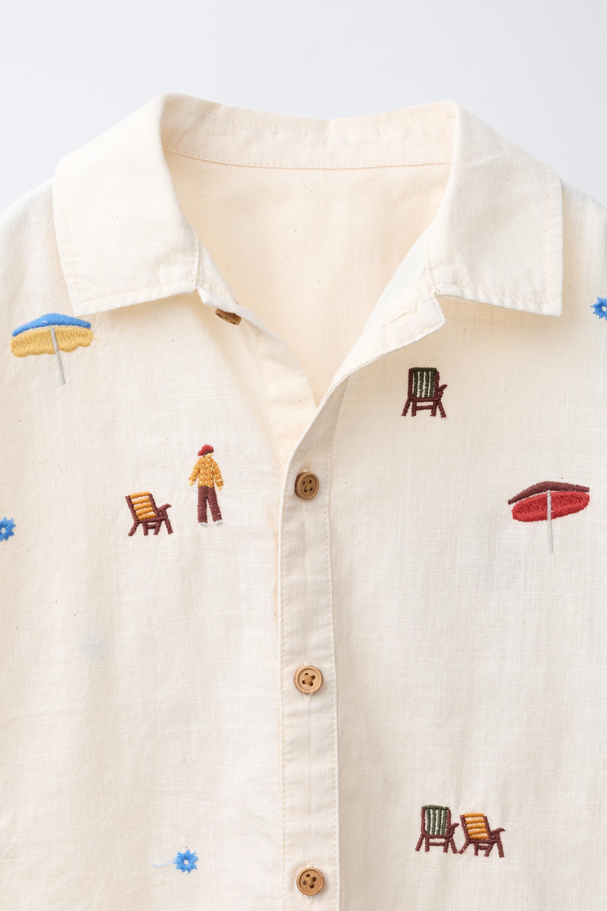 CHEMISE BRODERIES